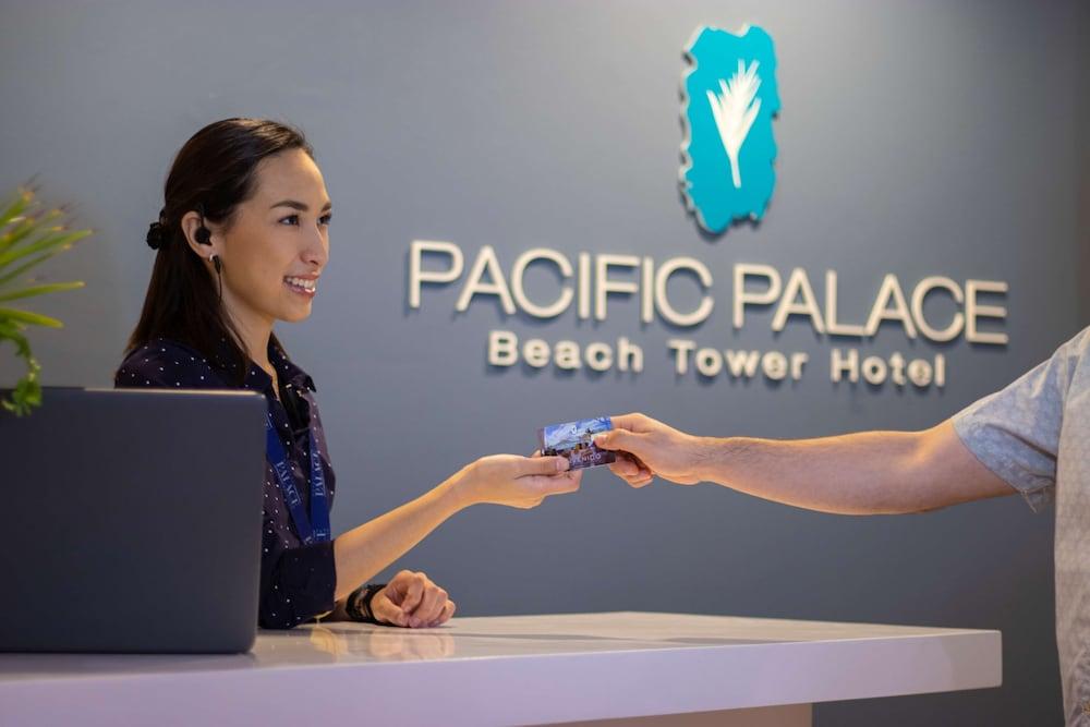 Pacific Palace Beach Tower Hotel Mazatlán Eksteriør bilde