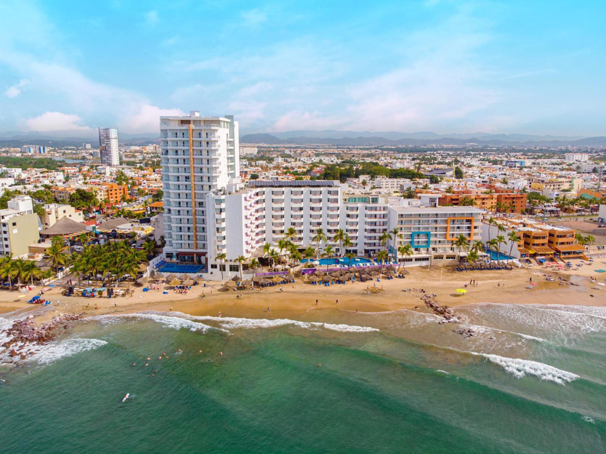 Pacific Palace Beach Tower Hotel Mazatlán Eksteriør bilde