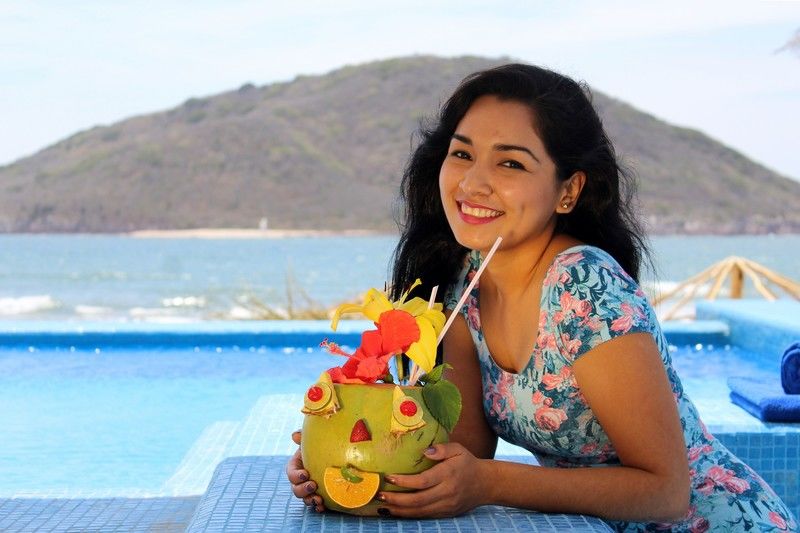 Pacific Palace Beach Tower Hotel Mazatlán Eksteriør bilde